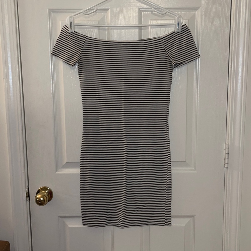 off the shoulder dress